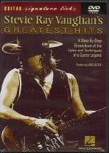 Stevie Ray Vaughan Greatest Hits Signature Dvd Sheet Music Songbook