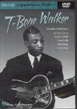 T-bone Walker Guitar Signature Licks Dvd Sheet Music Songbook