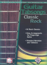 Guitar Tabsongs Classic Rock Fingerstyle Sheet Music Songbook