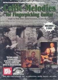 Celtic Melodies For Fingerpicking Guitar Bk&3 Cds Sheet Music Songbook