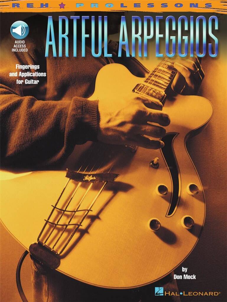 Artful Arpeggios Book & Cd Guitar Sheet Music Songbook