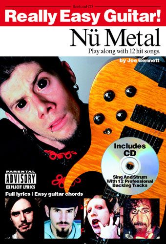 Really Easy Guitar Nu Metal Book & Cd Sheet Music Songbook