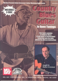 Country Blues Guitar In Open Tuning Book & Cd Sheet Music Songbook