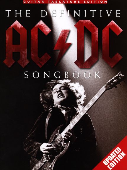 Ac/dc Definitive Songbook Guitar Tab Revised Sheet Music Songbook