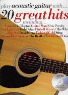 Play Acoustic Guitar With 20 Great Hits Bk & 2 Cds Sheet Music Songbook