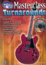 Masterclass Turnarounds Mock Book & Cd Guitar Axis Sheet Music Songbook
