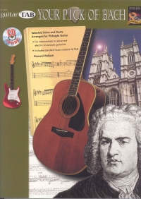 Bach Your Pick Of Bach Book/cd Sheet Music Songbook