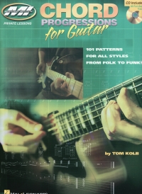 Chord Progressions For Guitar Kolb Book & Cd Sheet Music Songbook