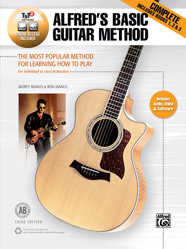 Alfred Basic Guitar Method Complete (1-3) 3rd Ed Sheet Music Songbook