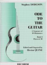 Dodgson Ode To The Guitar Book 2 Nos 6-10 Sheet Music Songbook