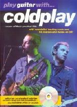 Coldplay Play Guitar With Book & Cd Tab Sheet Music Songbook