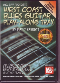 West Coast Blues Guitar Play-along Trax Bk & 2 Cds Sheet Music Songbook