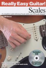 Really Easy Guitar Scales Book & Cd Sheet Music Songbook