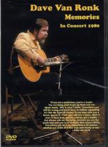 Dave Van Ronk Memories In Concert 1980 Dvd Sheet Music Songbook