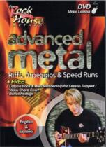 Advanced Metal Rock House 2nd Edition Eng/sp Dvd Sheet Music Songbook