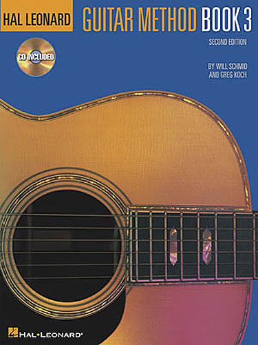 Hal Leonard Guitar Method Book 3 Bk & Cd Sheet Music Songbook