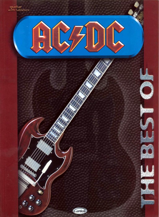 Ac/dc Best Of Guitar Tab Sheet Music Songbook