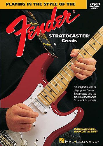 Fender Stratocaster Greats Playing In Style Dvd Sheet Music Songbook