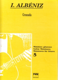 Albeniz Granada For Guitar Sheet Music Songbook