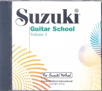 Suzuki Guitar School Vol 3 Cd Only Sheet Music Songbook