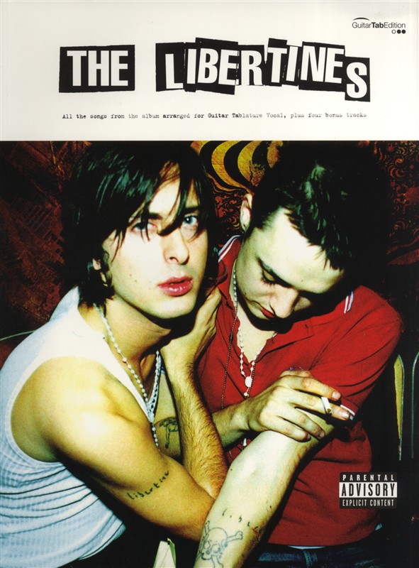 Libertines Album Guitar Tab Sheet Music Songbook