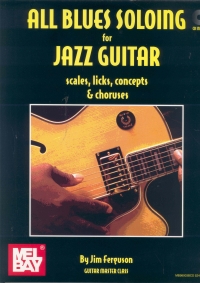 All Blues Soloing Book & Cd Guitar Sheet Music Songbook