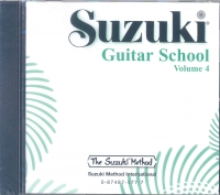 Suzuki Guitar School Vol 4 Cd Only Sheet Music Songbook