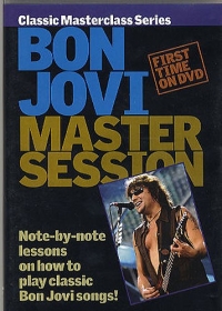 Bon Jovi Master Session Dvd Sheet Music Songbook