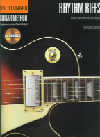 Rhythm Riffs Book & Audio H Leonard Guitar Method Sheet Music Songbook