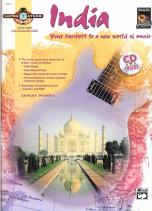 Guitar Atlas India Mishra Book & Cd Sheet Music Songbook