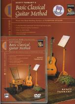 Basic Classical Guitar Method 1 Tennant Book &dvd Sheet Music Songbook