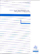 Montreuil Divertissements Iii 3/4 Guitars Sheet Music Songbook