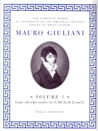 Giuliani Complete Works Vol 3 Guitar Sheet Music Songbook