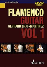 Flamenco Guitar Vol 1 Graf-martinez Pal Dvd Sheet Music Songbook