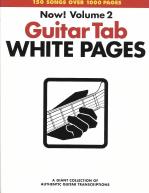 Guitar Tab White Pages Vol 2 Sheet Music Songbook