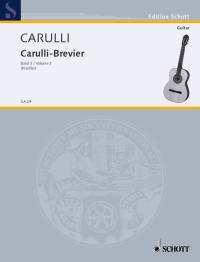 Carulli-brevier 50 Selected Pieces Book 3 Guitar Sheet Music Songbook