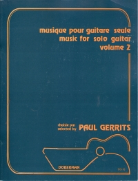 Music For Solo Guitar Vol 2 Gerrits Sheet Music Songbook