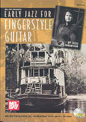 Early Jazz Fingerstyle Guitar Johansson + Online Sheet Music Songbook