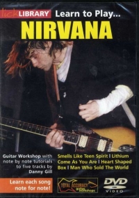 Nirvana Learn To Play Lick Library Dvd Sheet Music Songbook
