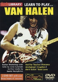 Learn To Play Van Halen Lick Library Dvds Sheet Music Songbook