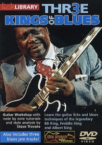 Three Kings Of Blues Lick Library Dvd Sheet Music Songbook