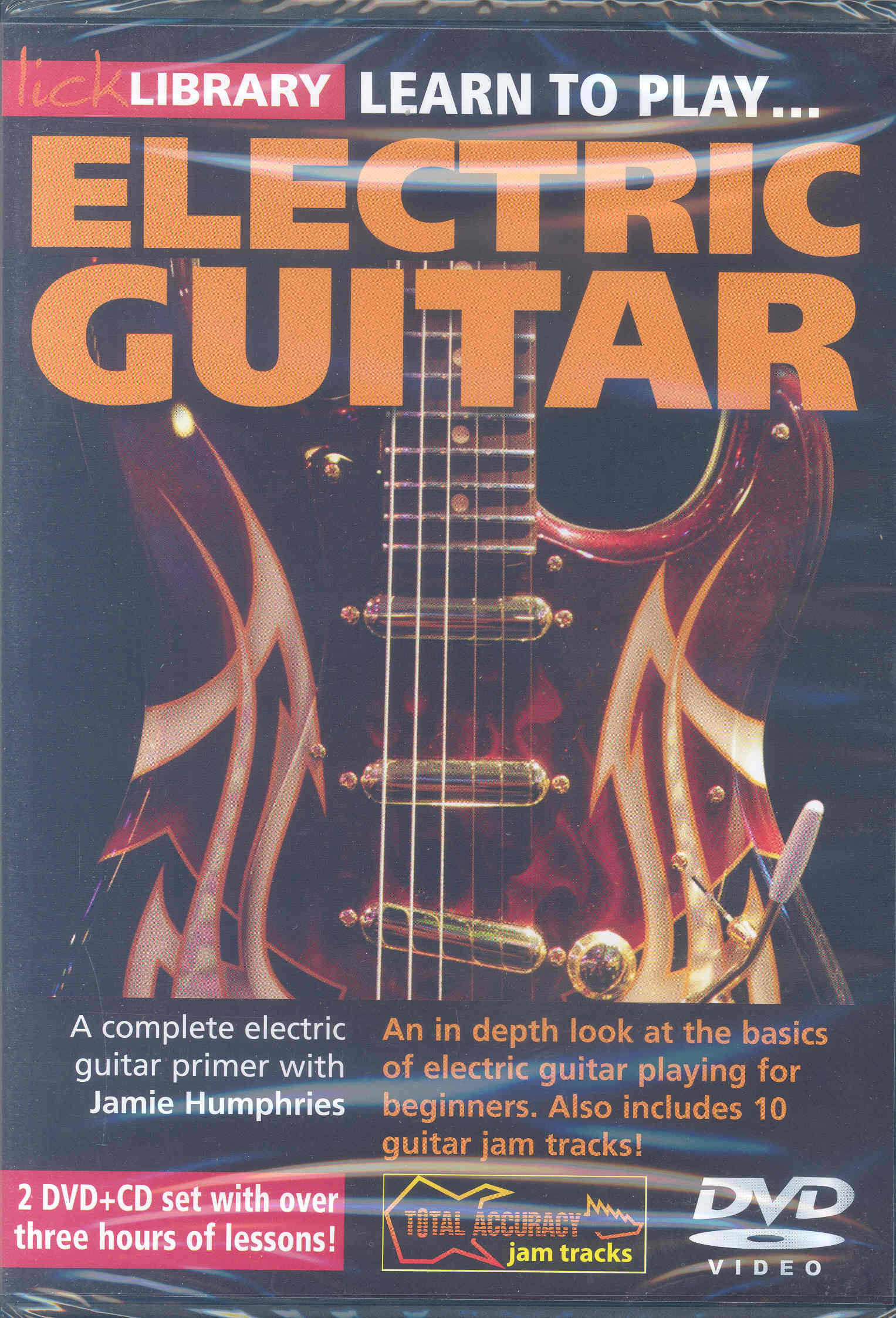 Electric Guitar Learn To Play Lick Library Dvd Sheet Music Songbook