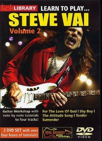 Steve Vai Learn To Play Vol 2 Lick Library Dvd Sheet Music Songbook