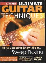 Ultimate Guitar Techniques Sweep Picking Dvd Sheet Music Songbook