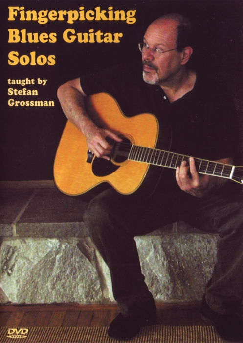 Fingerpicking Blues Guitar Solos Grossman Dvd Sheet Music Songbook