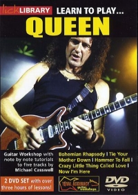 Queen Learn To Play Lick Library Dvd Sheet Music Songbook