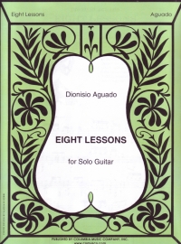 Aguado Lessons (8) Guitar Sheet Music Songbook