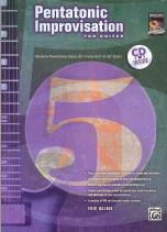 Pentatonic Improvisation Halbig Book & Cd Guitar Sheet Music Songbook