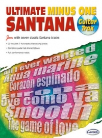 Santana Ultimate Minus One Book & Cd Guitar Sheet Music Songbook