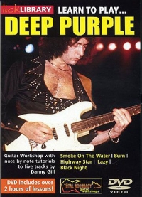 Deep Purple Learn To Play Lick Library Dvd Sheet Music Songbook